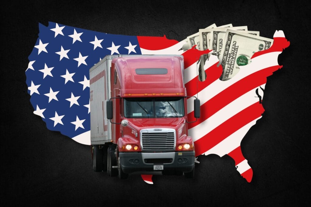 Sueldo de camionero en Estados Unidos