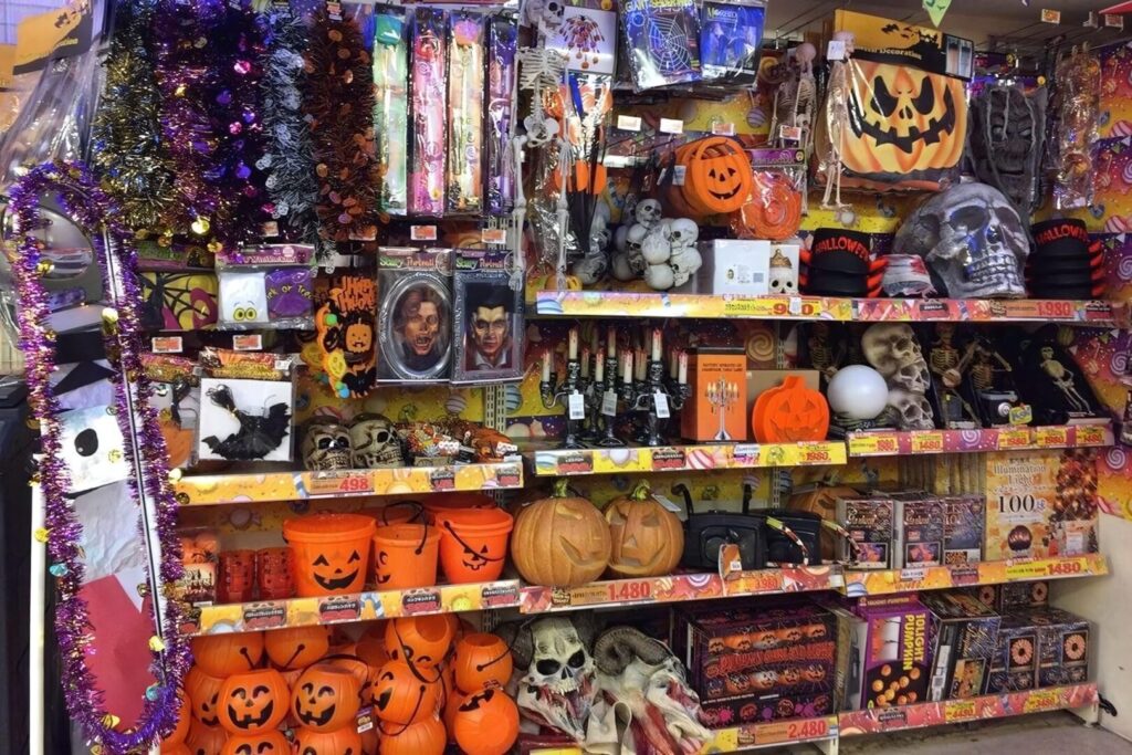 Comercio minorista en Hallowen